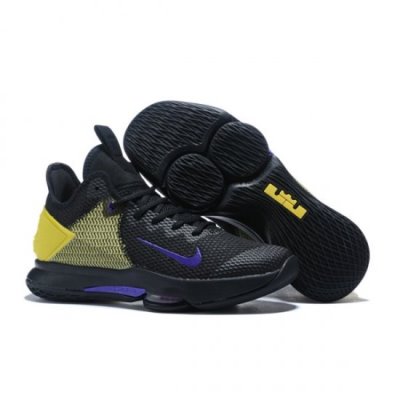 Nike Erkek Lebron Witness 4 Iv Ep Siyah / Sarı Basketbol Ayakkabısı Türkiye - 1Q1QC1MY